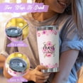 thumbnail image 6 of Thank You Gifts for Women, Boss, Coworker, Manager, Nurse - Administrative Professional Day Gifts - Teacher Appreciation Gifts - Chaos Coordinator Gifts, Birthday Boss Lady Gifts, 20Oz Tumbler, 6 of 6