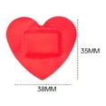 thumbnail image 2 of QARUN 2026 New Hydrocolloid Heart Bandages,Self-Adhesive,Breathable - 30 Sheets for Cuts,Scrapes,Blisters,Minor Wounds,First Aid, 2 of 7