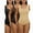 Black+Coffee+Apricot, variant on YouLoveIt Bodysuit for Women Tummy Control Shapewear Thong Body Shaper Tank Top Women Shapewear Bodysuit Seamless Backless Compression Tummy Control Slimming Body Suits Shaper