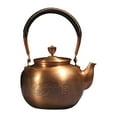 thumbnail image 1 of simhoa Copper Teapot Anti Scalding Handle Hot Water Kettle for Tea Household Pattern, 1 of 8