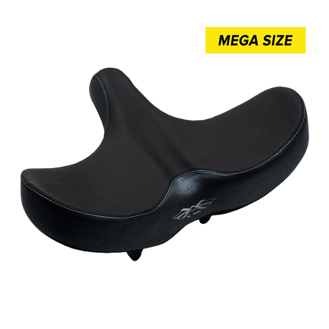 X Wing Mega Wide Comfortable Bike Seat builds with Foam and Dual Shock
