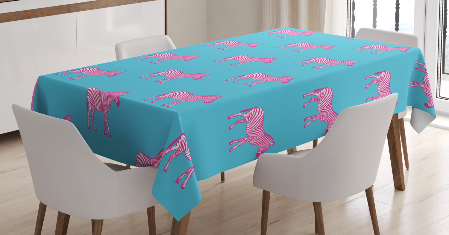 Girly Purple Dream Catcher Feather Rectangle Tablecloth Spill Water Proof for Outdoor Indoor Table Cover 54x72
