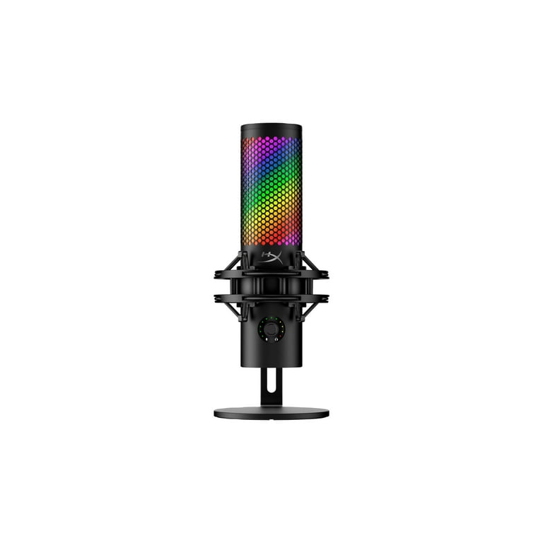 HyperX QuadCast 2 S – USB Microphone, with RGB Lighting, Streaming