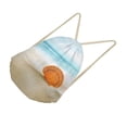 thumbnail image 1 of Natación impermeable PE Gimnasio Bolsa de deportes con cordón 1 Cáscara Sunnimix Mochila con cordón, 1 of 6
