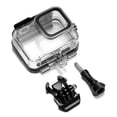 thumbnail image 4 of Funda impermeable para carcasa negra, funda protectora para buceo bajo el agua con 3 filtros de paquete, 4 of 5