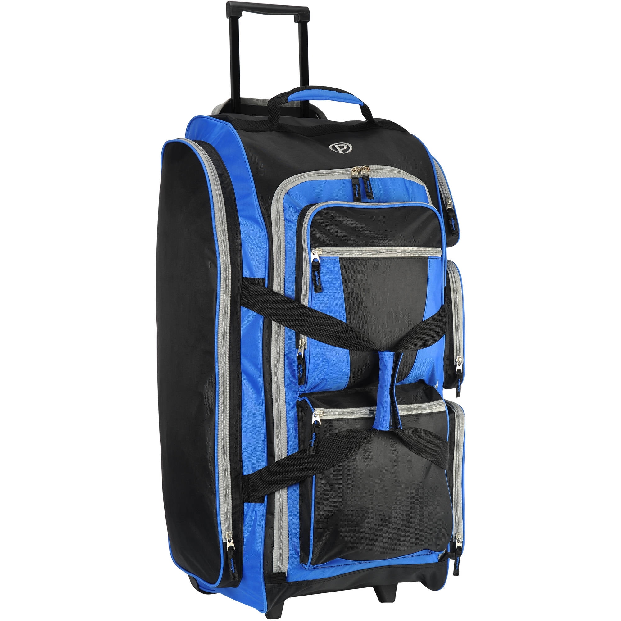 Protege - 30 Rolling Duffel, Black/Blue - www.neverfullmm.com