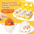 thumbnail image 4 of Egg Toddler Toys,Montessori Geometric Egg Shape Sorter Toys Preschool Learning Educational Color Sorting & Eggs Puzzles Matching Games Fine Motor Toy for Boys Girls Ages 1-3(6PCS), 4 of 8