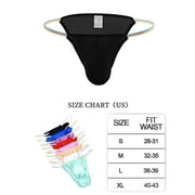 Xidunhg Mens Briefs Low Rise Bikini Underwear Multi01/4pack L