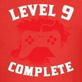 thumbnail image 3 of CafePress - Level 9 Complete 9Th Birthday T Shirt - Dark T-Shirt Kids XS-XL, 3 of 4