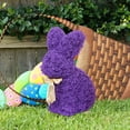 thumbnail image 6 of Lifelike Bunny Shaped Topiary Artificial Boxwood , UV-Resistant Outdoor Indoor Decor for Easter, Spring, Porch, Garden, and Patio Ornament, 6 of 7