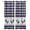 Dark Purple, variant on Farmhouse Orange Plaid Blackout Curtains for Bedroom, Vintage Country Cock Checkered Thermal Insulated Kitchen Drapes with Grommets, Light Blocking Window Treatment, 2 Panels 27.5" x 39"
