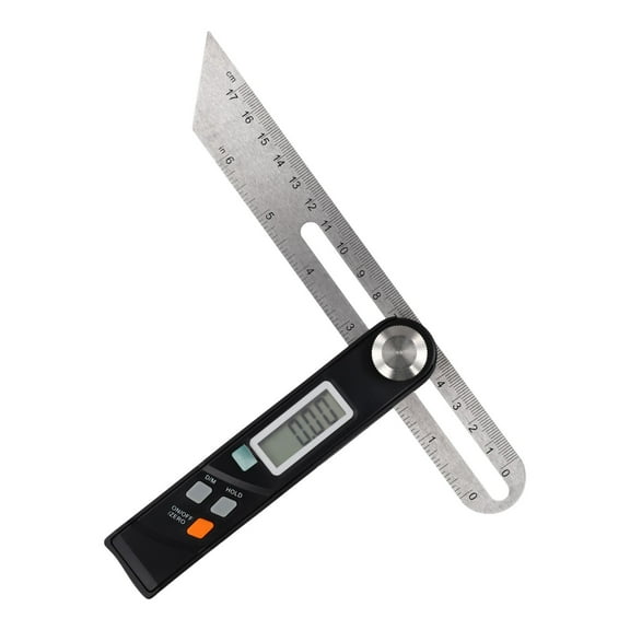 KDJ Digital Protractor Goniometer Angle Finder Metalworking Tools Electronic Sliding