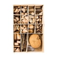 thumbnail image 1 of Rodajas de madera cortas sin terminar, decoración rústica para bodas, manualidades para adultos 15 rejillas, 1 of 9