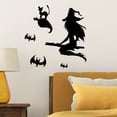 thumbnail image 3 of Wall Decor Halloween Witch Sticker Detachable Interior Sticker Halloween Decoration, 3 of 4