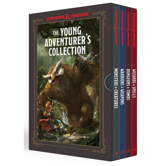 Dungeons & Dragons Young Adventurer& The Young Adventurer's Collection Box Set 1 [Dungeons & Dragons 4 Books]: Monsters & Creatures, Warriors &a, (Paperback)