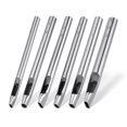 thumbnail image 1 of 6 Sizes Oval Hole Punch for Leather 6mm-10mm for Leather Crafting, 1 of 5