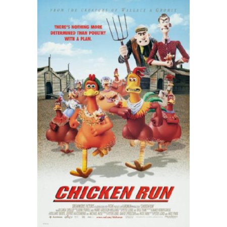 Chicken Run Movie Poster 24inx36in 61cm X 91cm Art Poster 24x36 Walmart Com Walmart Com