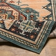 thumbnail image 6 of Mark&Day Outdoor Rugs, 5x7 Bruceville Global Indoor/Outdoor Peach Area Rug, Non Shedding Orange Ivory Grey Carpet for Patio, Porch, Deck, Bedroom, Living Room or Kitchen (5'3" x 7'), 6 of 8