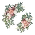 thumbnail image 2 of 2 piezas de arco de boda con flores, fondo decorativo, centro de mesa, guirnalda de flores hecha a mano, letreros de bienvenida, decoraciones para, 2 of 8
