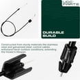 thumbnail image 4 of UDC Parts 532176556 Engine Zone Control Cable for Husqvarna Craftsman Poulan Roper Weed Eater 176556 162778 163799 176577 180817 532176577 Lawn Mowers, 4 of 6