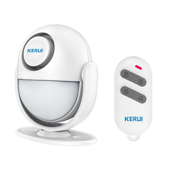 Kerui Tuya Wifi Pir Motion Sensor Wireless Passive Infrared Detector Burglar Alarm 120db Loud Smart Life App Control With Remote Home Kit Com Kerui Tuya Wifi Pir Motion Sensor, Simple Life Alarm