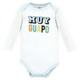 thumbnail image 3 of Hudson Baby 2 Cotton Long Sleeve Bodysuits and Pant Set, Preemie - 24 Months, 3 of 5