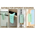 thumbnail image 6 of Door Hinge Cover - Door Pinch Guard,Hanging Silicone Pinch Guard and Anti Slam Stopper,Baby Proofing to Keep Open Stop from Slamming 3pcs, 6 of 7