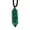 Natural Malachite Quartz, variant on Natural Quartz Stone Pendulum Hexagonal Pendant Crystal Healing Reiki Necklace-Amethyst #3