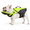 Neon Yellow, variant on Pawfloaty Dog Life Jacket with Head Rest, Adjustable Dog Life Vest with Removable Chin Float, Reflective Puppy Float Vest with Handle for Boating, Pool, Lake & Beach