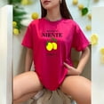 thumbnail image 3 of Playera Blusa De LimonesDolce Far Niente – Disfruta el Placer de No Hacer Nada con Estilo Color Fucsia Talla Mediana Marca Emil SaEs, 3 of 4