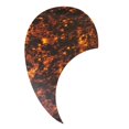 thumbnail image 3 of Acoustic Guitar OM 18V Style Pickguard Self Adhesive Tortoise Shell Dark Red, 3 of 7