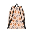 thumbnail image 3 of Balery Funny Chicken Vintage Canvas Backpack for Men and Women - Large Capacity, Durable Travel Laptop Bag for School, Work, Hiking, and Outdoor Activities, 3 of 7