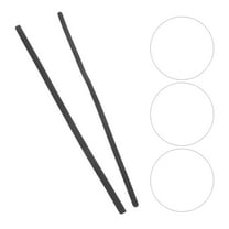 FOLOYORI Laptop Oval Bumper Feet Pads E7400 Rubber Black 2Pack