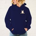thumbnail image 5 of Sudadera con capucha con estampado de alpaca y bolsillo divertido, moda para mujer y hombre, sudadera de otoño e invierno, ropa de calle para mujer, 5 of 5