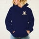 thumbnail image 5 of Sudadera con capucha con estampado de alpaca y bolsillo divertido, moda para mujer y hombre, sudadera de otoño e invierno, ropa de calle para mujer, 5 of 5
