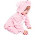 thumbnail image 1 of QIAONIUNIU Disfraz de dinosaurio verde para bebé de Halloween, mono para niños pequeños, mameluco de cosplay de 12 a 18 meses, 1 of 4