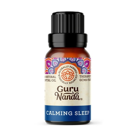 Guru Nanda Calming Sleep Essential Oil Blend, 0.5 (The Best Essential Oils For Sleep)