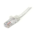 thumbnail image 2 of StarTech 6ft White Snagless Cat5e UTP Patch Cable, 2 of 2
