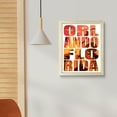 thumbnail image 5 of Designs ByLITA Orlando, Florida Inspirational, 5 x 7 Wooden Wall Print (Framed) | American Cities Stylish Home Decoration, 5 of 6