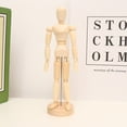 thumbnail image 4 of Miangastore Drawing Figure Model Bamboo 4Set 5.5 Inch, 4 of 8