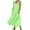 D-Green, variant on Womens Dresses Sleeveless Solid Color Round Neck Pockets Flowy Long Dress Daily Tank Dress Retro Clothing 2Xl Mint Green