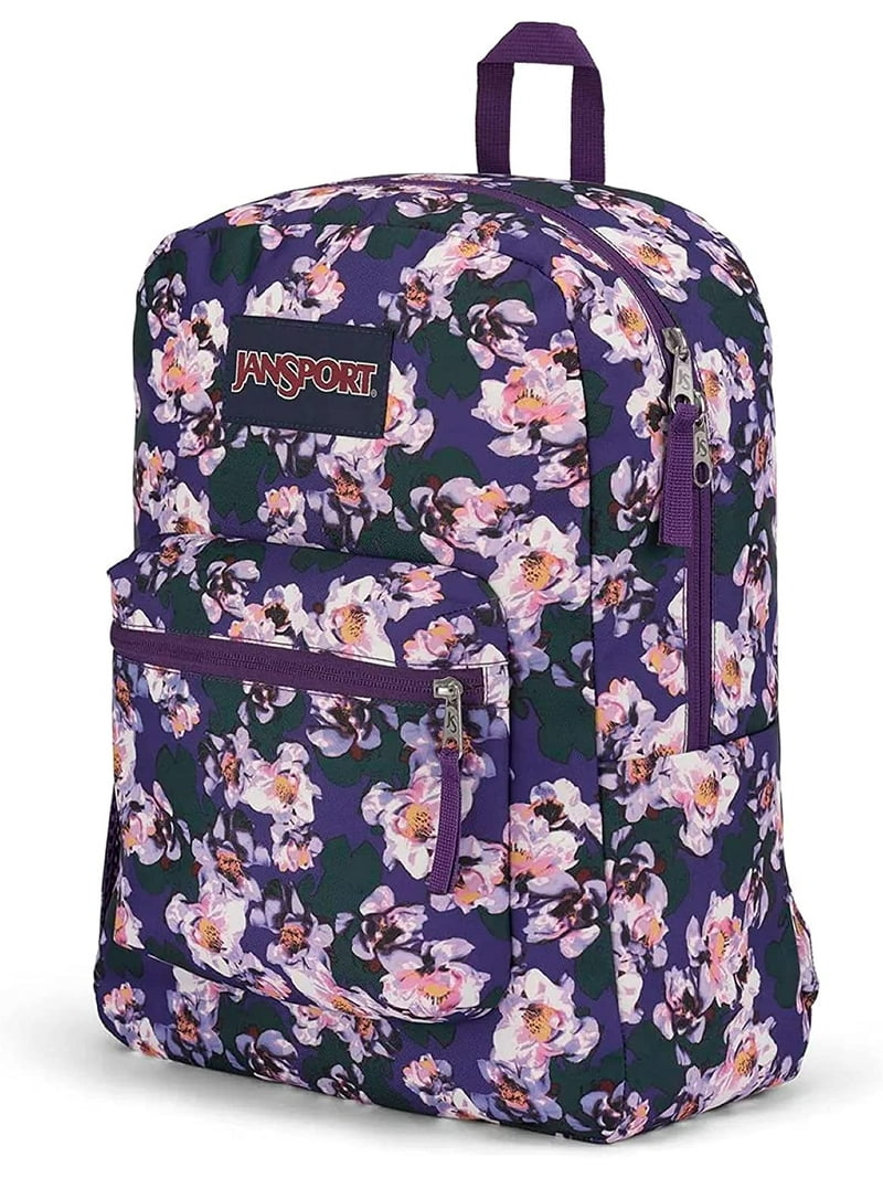 Jansport Cross Town Backpack Purple Petals - Walmart.com