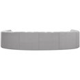 thumbnail image 3 of Meridian Furniture Arc Grey Boucle Fabric Modular Sectional, 3 of 10