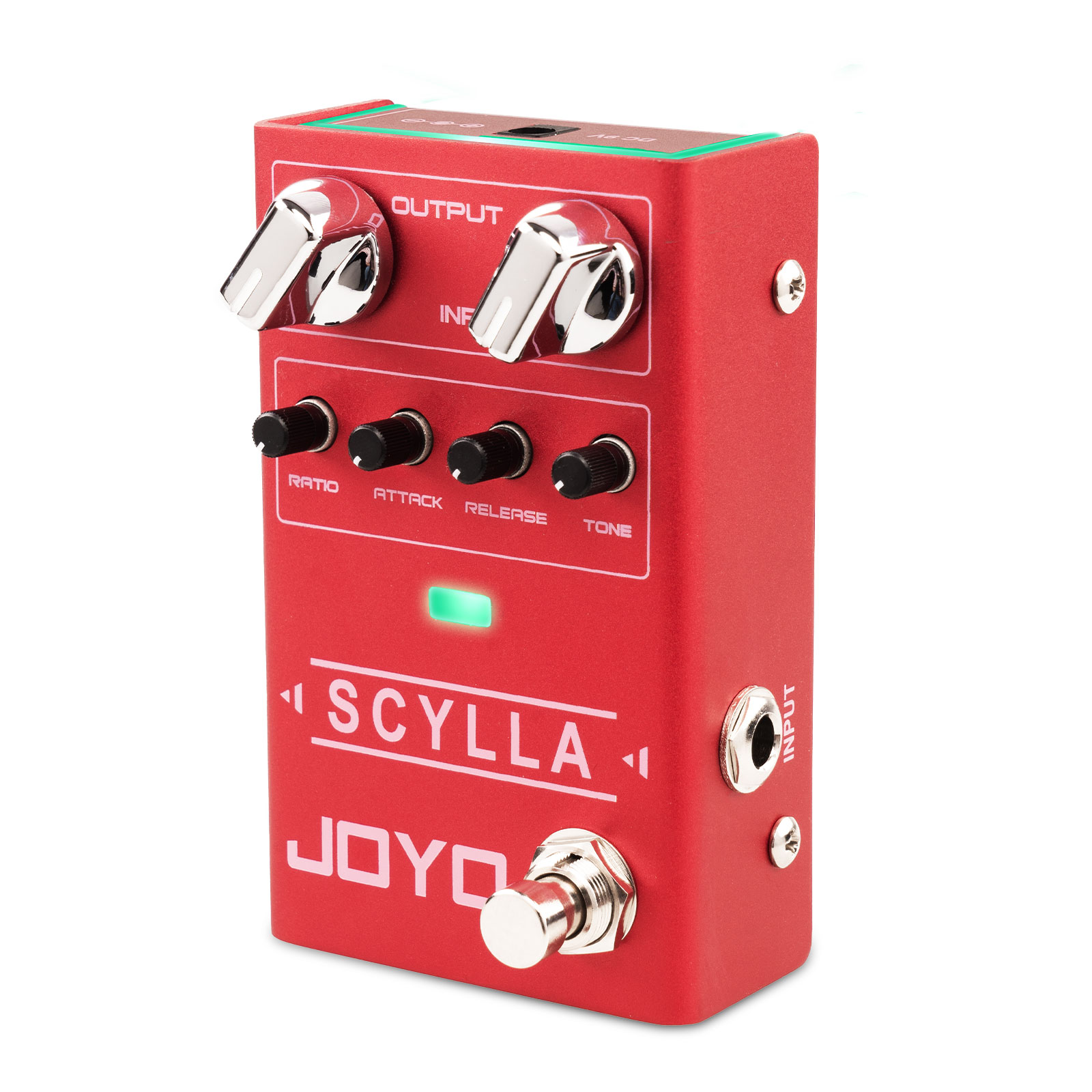 JOYO R-27 Bass Compressor Guitar Effect Pedal with Low Noise High Dynamic Control