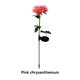 thumbnail image 4 of Lámpara Solar de crisantemo, 2 uds., luz de jardín, flores artificiales, césped, paisaje, jardín, decoración exquisita, creativa Iluminación y accesorios Crisantemo rosa crisantemo rosa Advancent HA073440-03, 4 of 6
