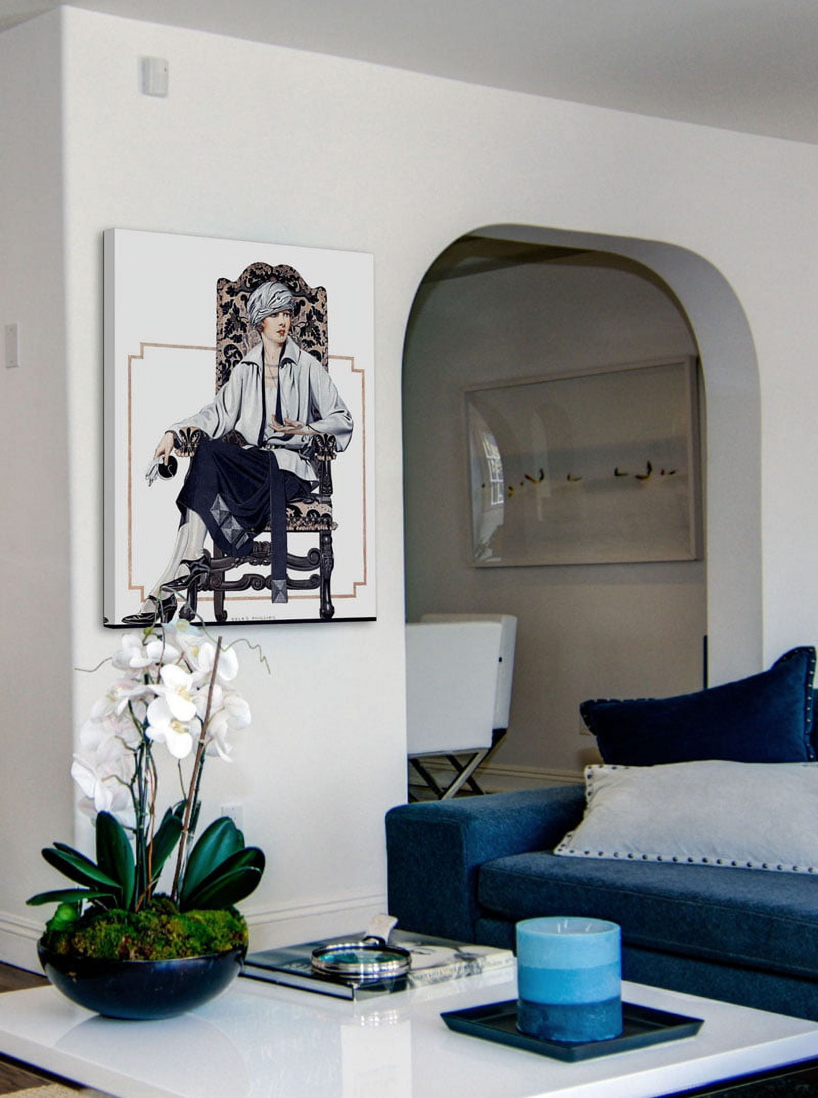 Marmont Hill "Seated Woman" by Coles Phillips Painting Print on Canvas