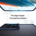 thumbnail image 3 of Zero Serie for Samsung Galaxy S21 Ultra Case 5G, [Wireless Charging Support] [Translucent Matte Thin Phone Case] Shockproof Slim Cover 6.8'', Blue, 3 of 14