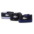 thumbnail image 3 of Lacoste Men's Ultra Soft Cotton 3-Pack Boxers, Navy Blue \ Blue,2XL - US, 3 of 4