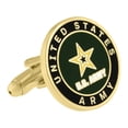 thumbnail image 2 of PinMart's Officially Licensed U.S. Army Cufflink Set - Silver, 2 of 4