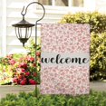 thumbnail image 3 of Spring Summer Multicolored Flower Leaves Garden Flag 12.5x18 Inch Double Side for Outdoor Courtyard Garden Decor Flowers Welcome Holiday Flag for Outside Decoration, 3 of 4